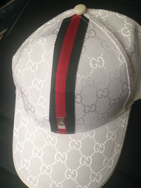 gucci hat silver